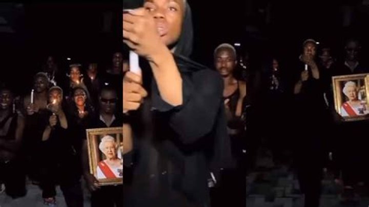 
James Brown Goes Extreme, Leads His Associates To Hold Candlelight For The Late Queen Elizabeth II 