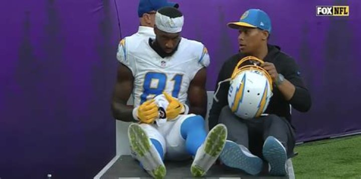 
Mike Williams injury update: Los Angeles Chargers WR knee injured vs Minnesota Vikings 