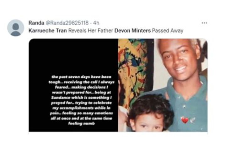 
What is Karrueche Tran’s father’s name? Netizens share condolences as actress announces his death 