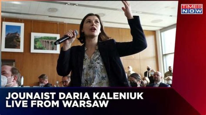 
Who Is Daria Kaleniuk? Ukrainian Journalist Blames Boris Jonhson & Rest Of The World Leaders In Powerful Video 