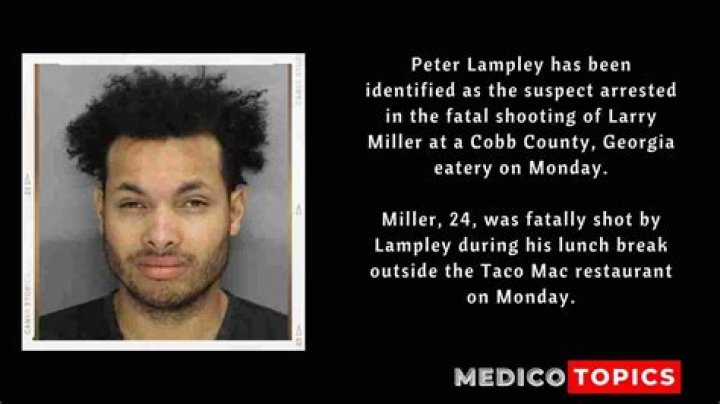 Who is Peter Lampley? Suspect shot and killed Larry Miller Taco Mac in Cobb County, What happened? Explained